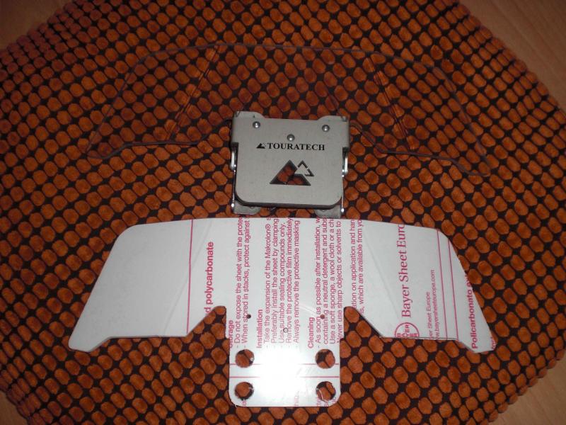 Touratech spoiler fr windschild bmw r 1200 gs #6
