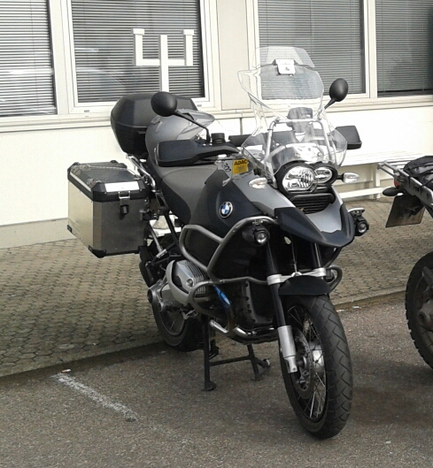 Touratech spoiler fr windschild bmw r 1200 gs #5