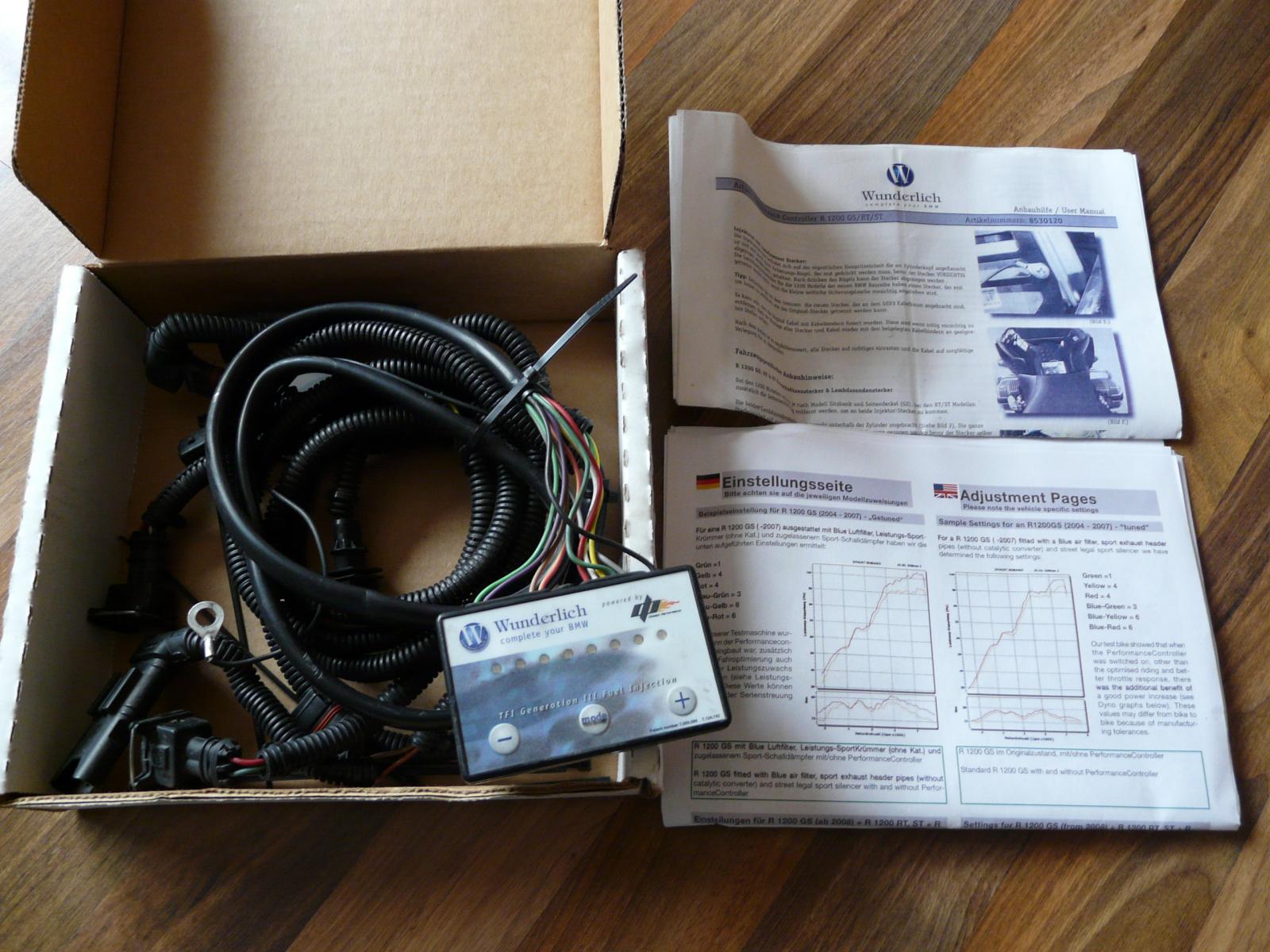 Wunderlich performance controller bmw r 1200 gs #2