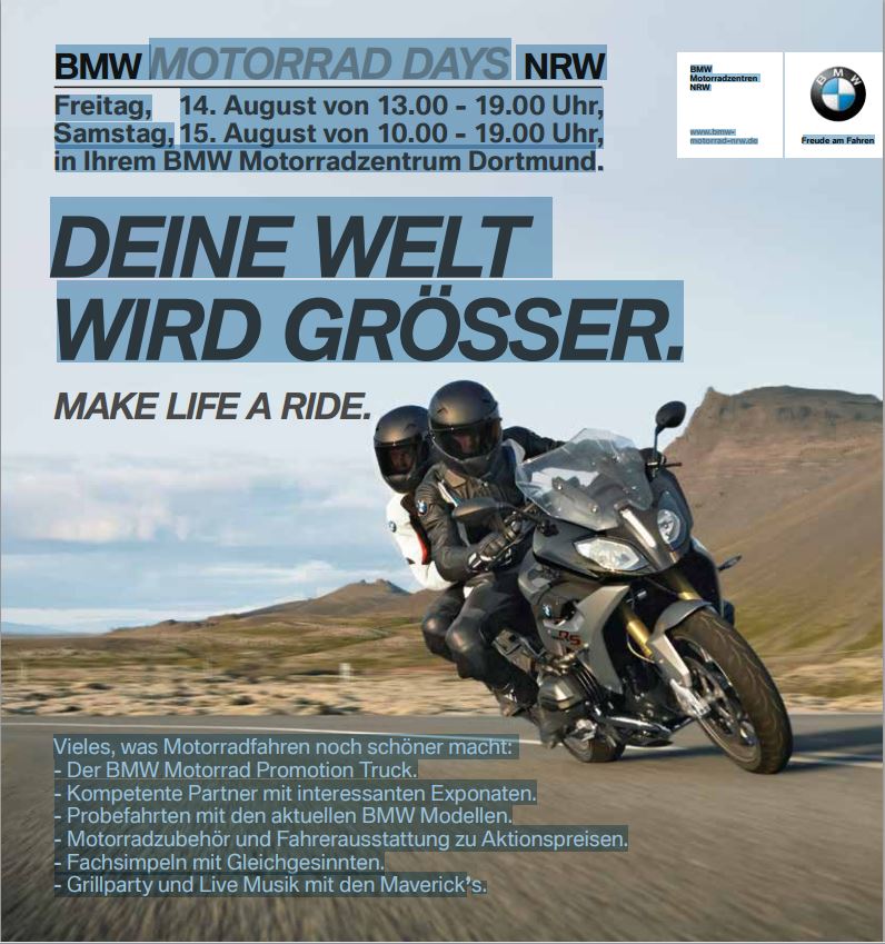 Bmw Motorrad Days Dortmund bmw motorrad days nrw in dortmund 14 15 8 2015 Bmw Motorrad Days Dortmund bmw motorrad days nrw in dortmund 14 15 8 2015