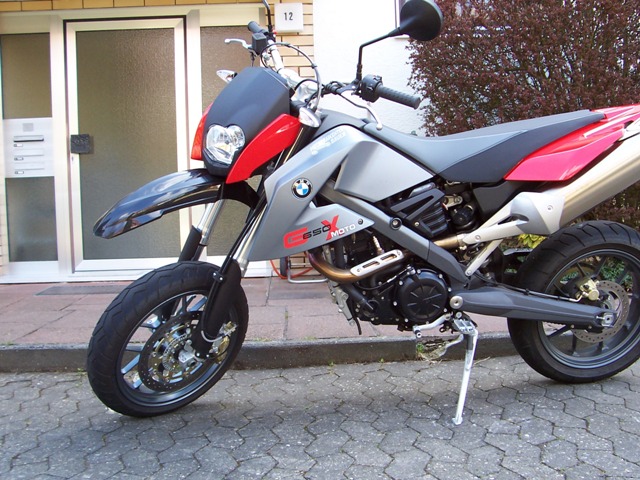 Bmw g450x supermoto umbau #6