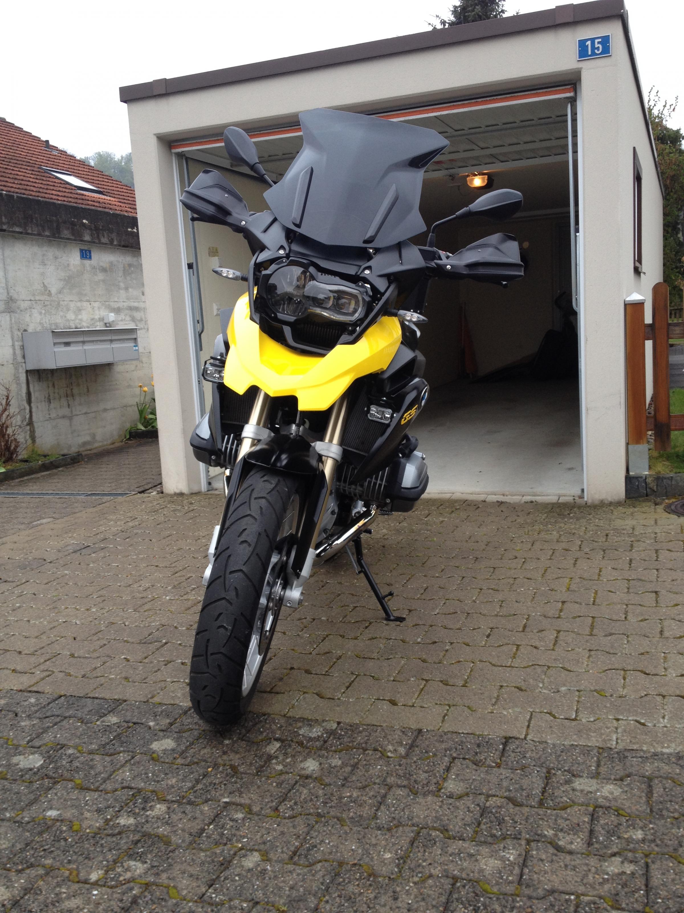 Touratech spoiler fr windschild bmw r 1200 gs #4