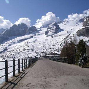 Blick auf die Marmolada