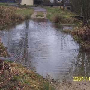 wasserdurchfahrt.. da mt ich durch