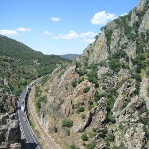 Autobahn in Andalusien
