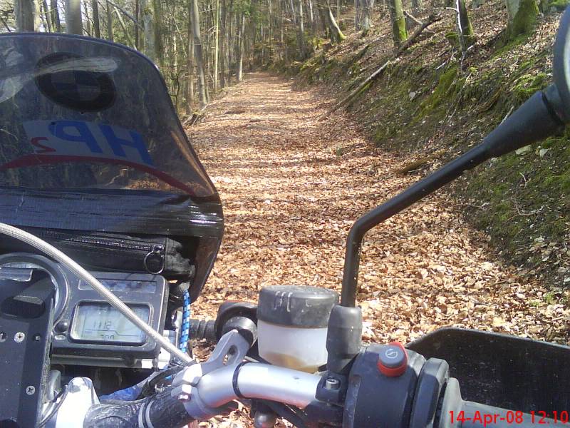 neuewn weg gefunden mit hindernissen