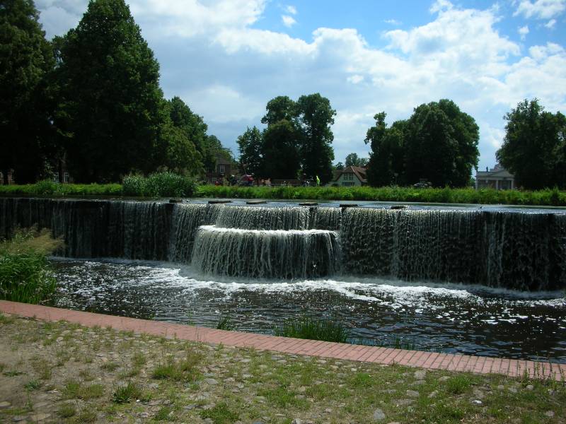 vor dem Schloss Ludwigslust