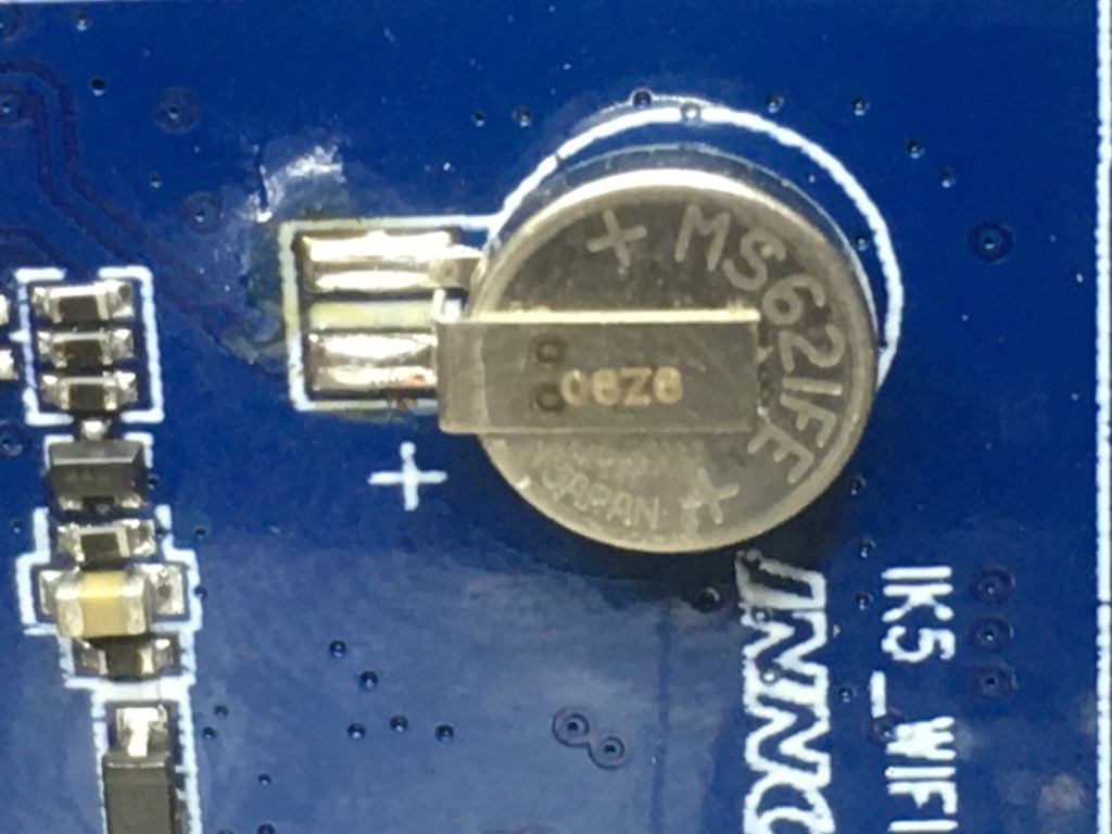 Batterie in der K5