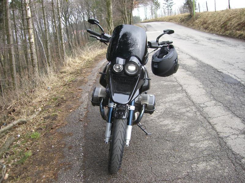 Kellermann Micro Rhombus Dark Motorrad Blinker (Vorne links / Hinten r