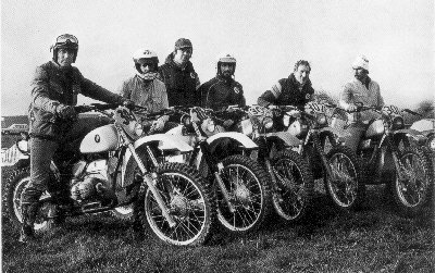 BMW enduro team 1979 (R.Witthöft, L.Perez, D.Beinhauer, K.Fischer, H.Schek, R.Schalber)