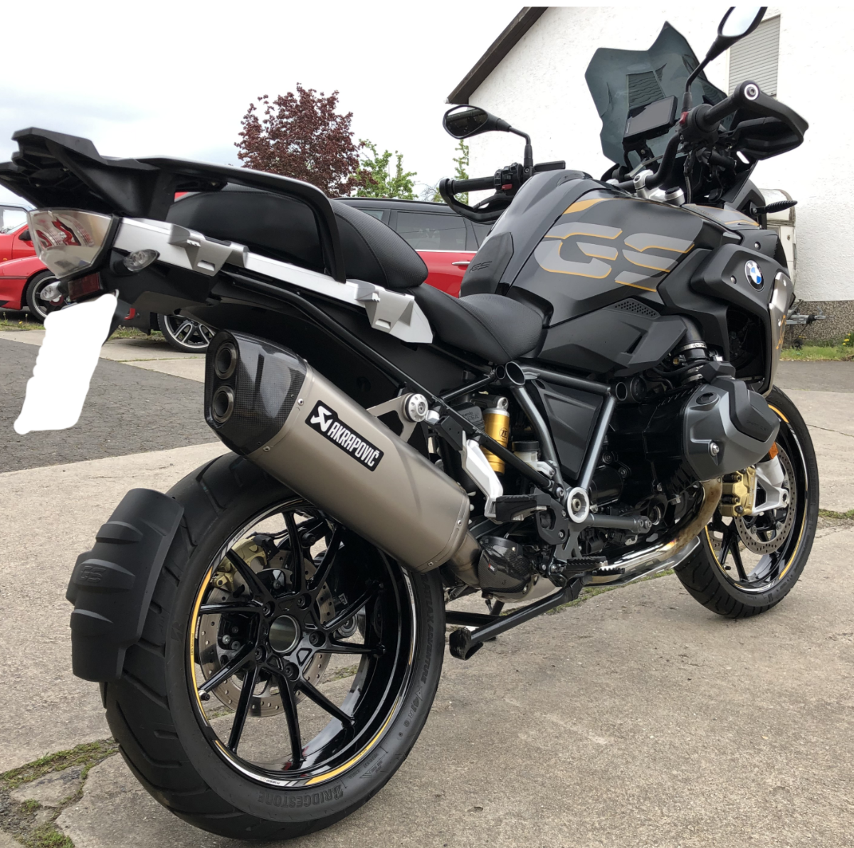 Akrapovic Black Titanium Slip-On Line Muffler BMW R 1250 GS/ADV | lupon ...