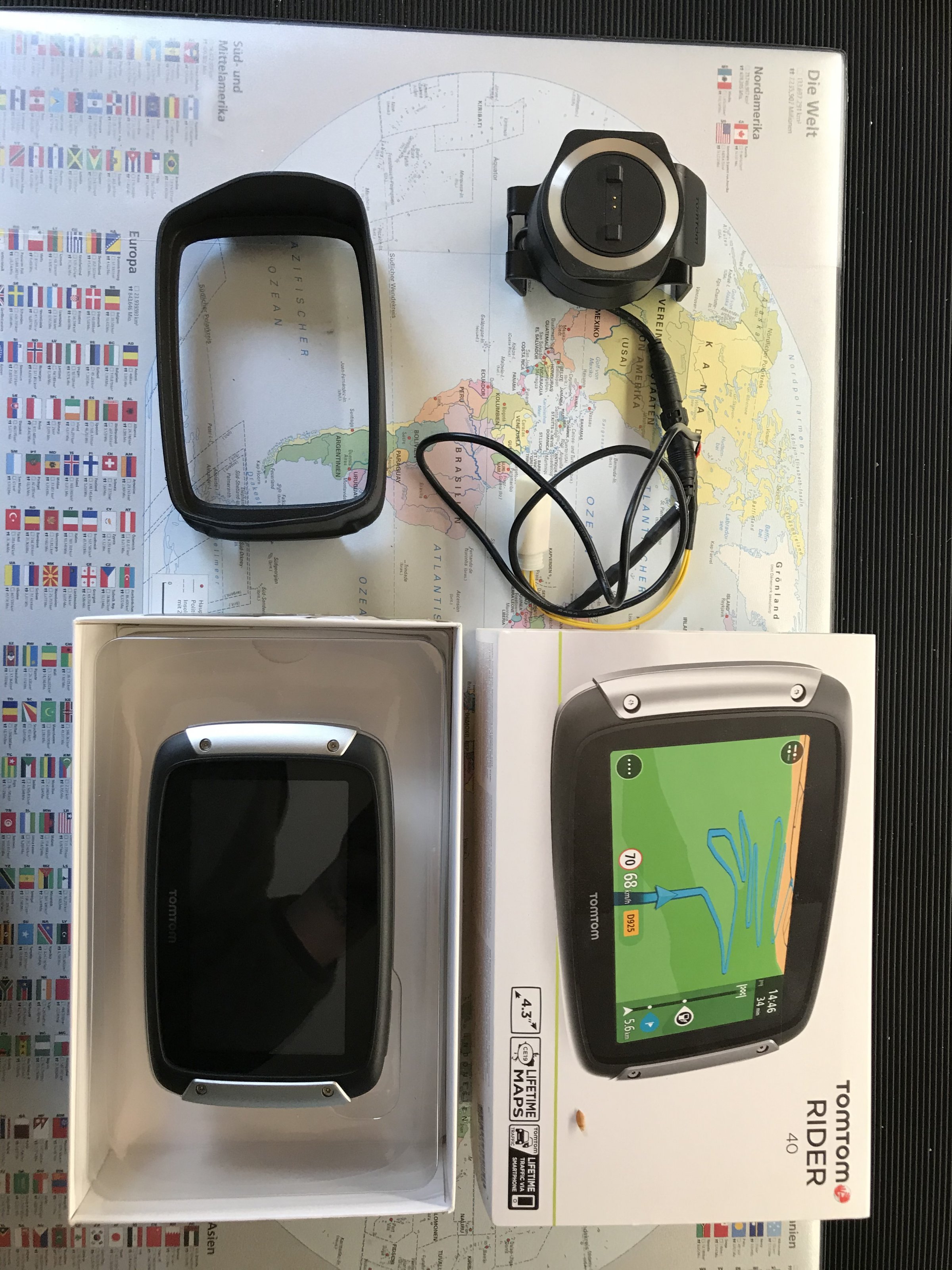 Wunderlich Blendschutz TomTom Rider