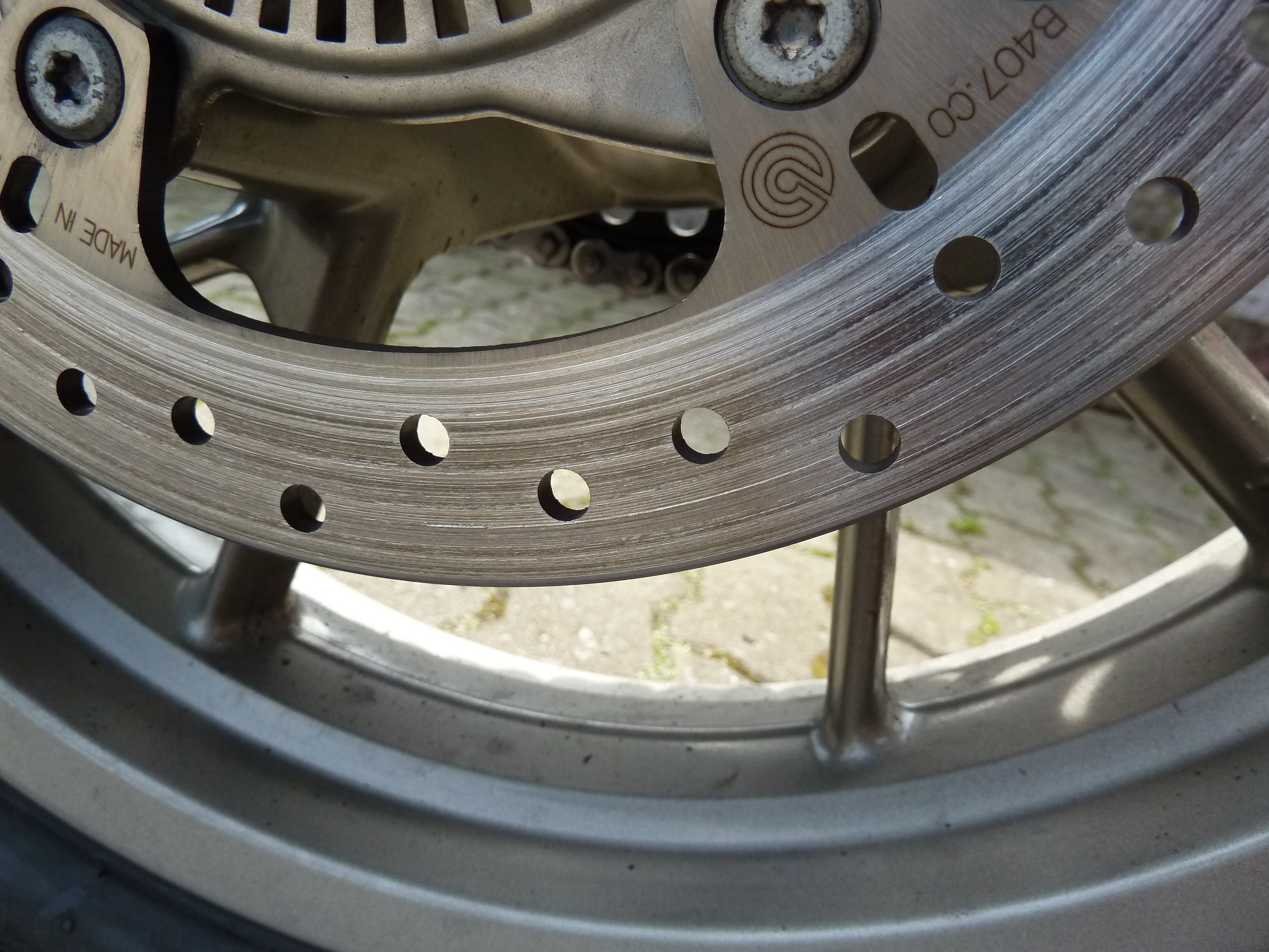 Neue Bremsscheibe Hinten Fallig Klotze Sinter Oder Organisch