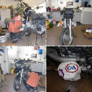 R 1100 GS Es geht ans Werk