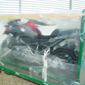 BMW R1200GS Lieferverpackung