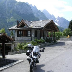 Motorradtour Alpen