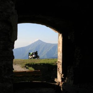 Blick aus dem Fort