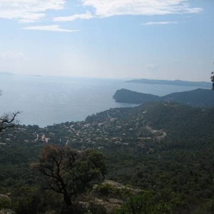 Blick auf die Bucht von Cavaliere