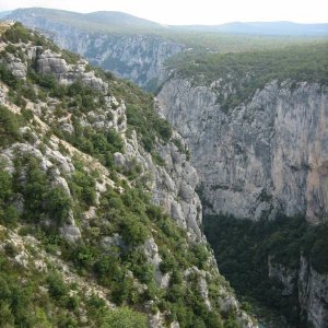 ...und nochmal Blick in die Verdonschlucht