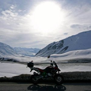 Julierpass April 2009