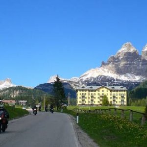 Dolomiten Richtung Misurinasee