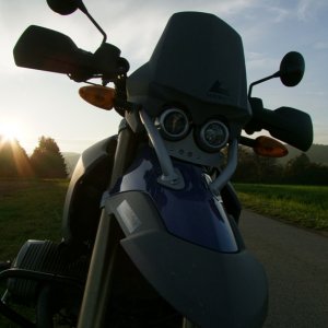 vorne