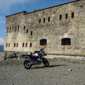 Col di Tenda, sdlich der Passhhe