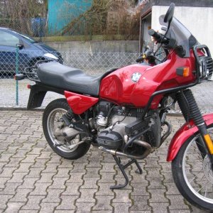 R 100 GS verunfallt