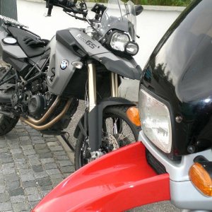 F800GS meets R1100GS