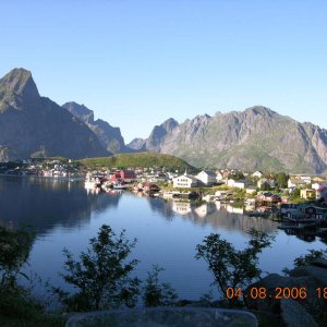 Rheine auf den Lofoten 2006