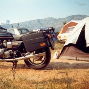 Suzuki GS 1000 G  Bj.80/81
gefahren von Juli 82 - 1984 
gefahrene km: ca 40000