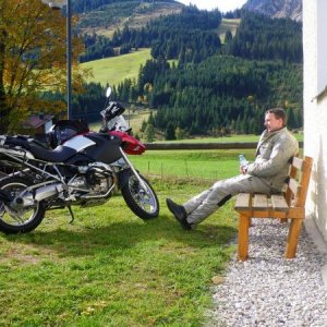 kurze pause im tannheimertal