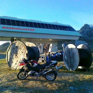 mein arbeitsplatz, madrisellabahn bergstation
silvretta montafon