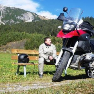 kurze pause in hägerau im lechtal