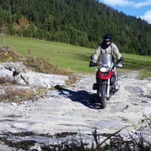 flußdruchfahrt (leider ohne fluß) in hägerau ;o)