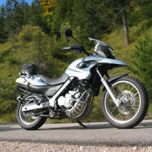Lenggries mit dem Single Kälbchen F 650 GS 09/2007