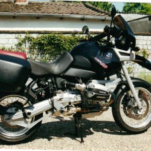 R1100GS, damals vor ner Dolomitentour