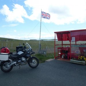 Unst Busshelter mit eigener Homepage