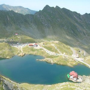 Bilea See auf dem Transfagarasan
