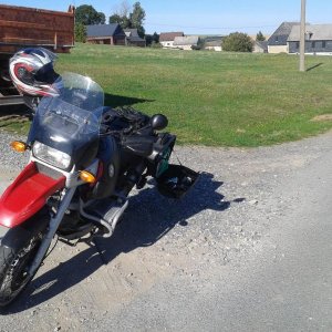 So eine Moppedausfahrt am Wochenende ist doch was schönes ...