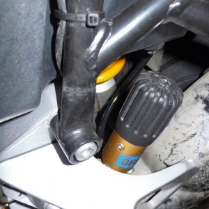 R1100GS Einbausituation Öhlins 1