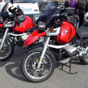 R 1100 GS Originalschild vs. MRA Vario Screen
