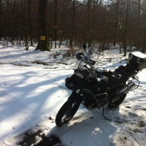 1000 km Einfahren nach einer Woche geschafft, trotz miesem Wetter