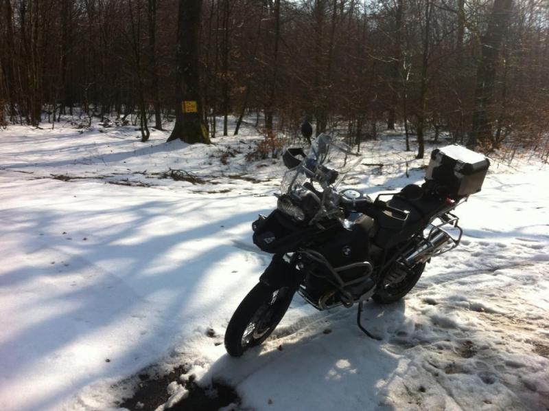 1000 km Einfahren nach einer Woche geschafft, trotz miesem Wetter