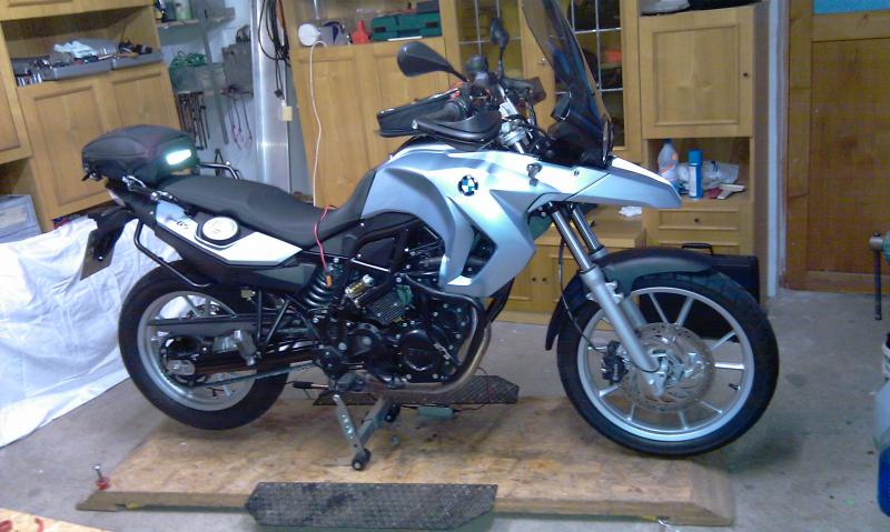 9 BMW F650GS a