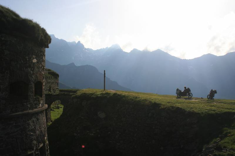 Abendstimmung vorm Fort