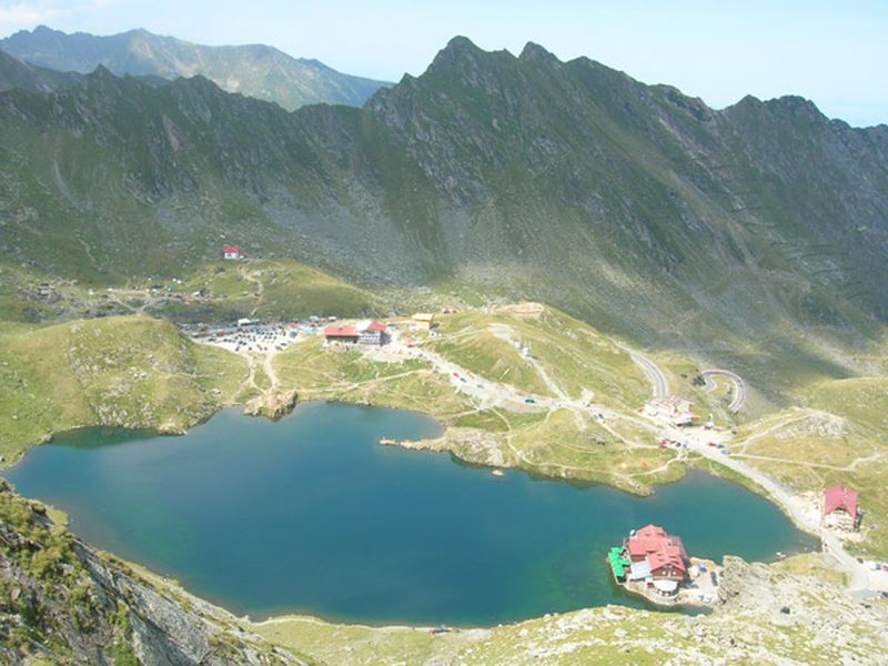 Bilea See auf dem Transfagarasan