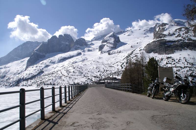 Blick auf die Marmolada