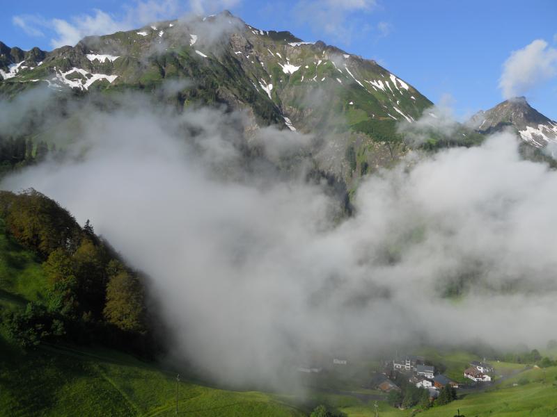 Blick in die Wolken