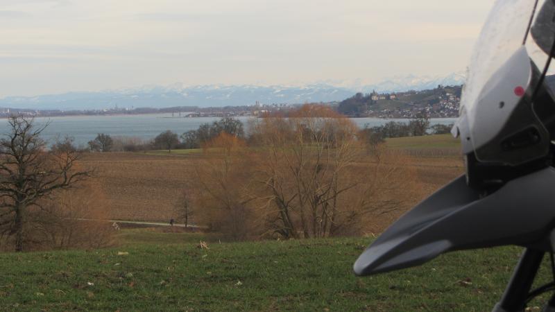 Blick von der "Höri" auf den Bodensee